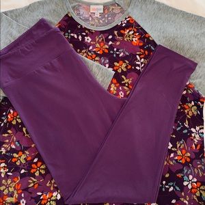 LulaRoe Randy with LulaRoe Leggings